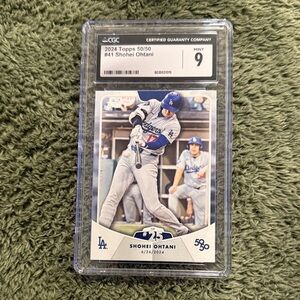 Topps 2024 Shohei Ohtani Baseball Card - Blue and White